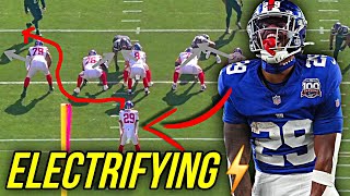 The Giants Have a NEW Star Running Back  Tyrone Tracy Film Breakdown [upl. by Nidraj56]