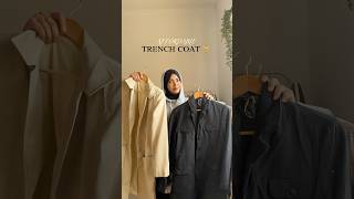 Affordable trench coat 🧥  Meesho haul  Myntra haul  winter wear  winter must have meeshohaul [upl. by Aleris]