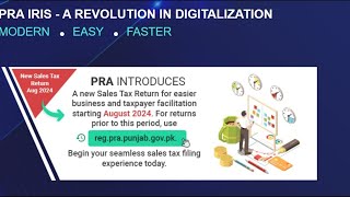 PRA New IRIS System  How to submit PRA Sales Tax Returns August 2024 Onward [upl. by Sirrep]