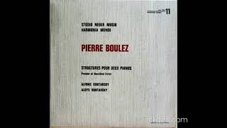 Pierre Boulez  Structures livre 2 [upl. by Eniamrahc310]