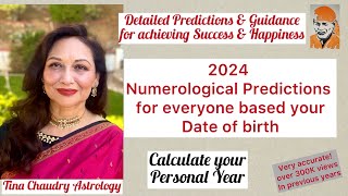 Numerology Predictions for 2024 based on your date of birth Personal Year [upl. by Lebatsirhc546]