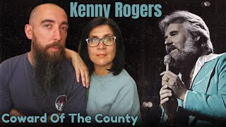 Kenny Rogers  Coward Of The County REACTION with my wife [upl. by Htenay]