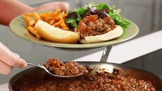 Sloppy Joe Recipe A Quick Fix for an Old Favorite  Southern Living [upl. by Ailb]