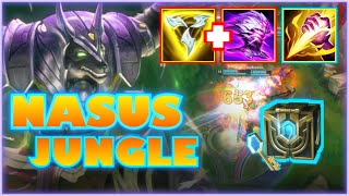 JUNGLE NASUS ITS A TOUGH START BUT GIVE MASUS TIME TO ADJUST AND HELL BE UNSTOPPABLE [upl. by Reseda]