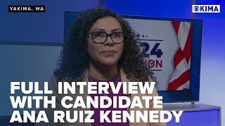 Full Interview with Candidate Ana Ruiz Kennedy [upl. by Ainirtak426]