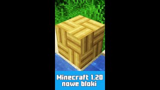 MINECRAFT 120 Nowe BAMBUSOWE bloki REAKCJA NA AKTUALIZACJĘ [upl. by Alaric]