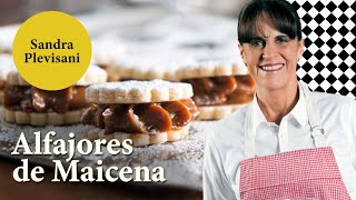 Receta de Alfajores de Maicena  Paso a Paso  Sandra Plevisani [upl. by Mokas]