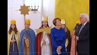 Sternsinger beim Bundespräsidenten 20CMB23 [upl. by Ennaerb]