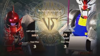 RX 78 vs ZAKU GUNDAM in SOUL CALIBUR 6  Character Creations [upl. by Gertrude357]