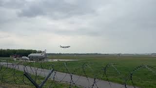 Qatar SmartLynx A330300 9HSMD Landing LIMC MXP 35R [upl. by Choo]