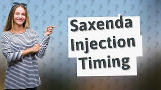 Is it better to inject Saxenda in the morning or night [upl. by Hornstein]