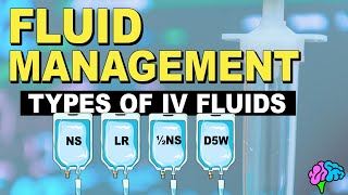 Types of IV Fluid  Fluid Management [upl. by Nifares]