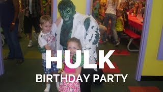 Hulk Superhero birthday theme party Hire 8664344101 [upl. by Davies]