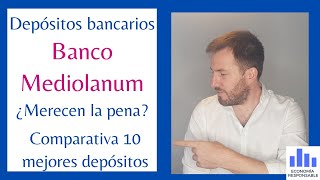 Depósitos Banco Mediolanum ¿merecen la pena [upl. by Aguayo]