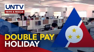 Double pay sa mga empleyadong pumasok sa long holiday ipinaalala ng DOLE sa employers [upl. by Ahsir]