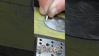 Metal Engraving on a mirror finish plate [upl. by Nywloc]