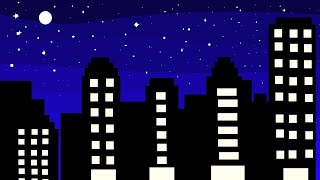 How to draw in MS Paint  ms paint drawing easy  ms paint drawing  simple city drawing in ms paint [upl. by Asilam]