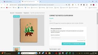 Gérer la personnalisation du produit par le client  BTS NDRC PRESTASHOP Epreuve pratique E5 [upl. by Ettennaej]