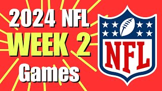 NFL PICKS WEEK 2 GAME PREDICTIONS NFL NFLPICKS SPORTSPICKS [upl. by Oretos]