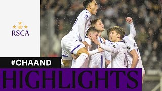 HIGHLIGHTS Charleroi  RSC Anderlecht  20232024 [upl. by Jozef]