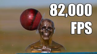 400 MPH Bowling Ball to the Dome with howridiculous  The Slow Mo Guys [upl. by Garrick949]