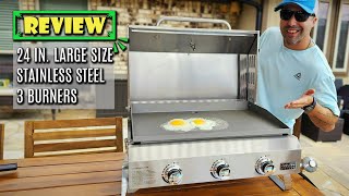 Ultimate Portable Propane Grill 3 Burner Power [upl. by Theis]