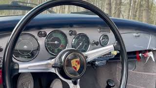 PCARMARKET Auction Start Up amp Drive  1960 Porsche 356B 1600 S Reutter Cabriolet [upl. by Nessnaj776]