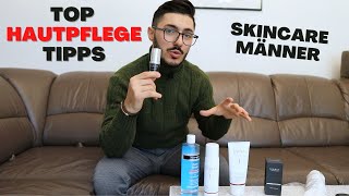 MÄNNERPFLEGE TIPPS FÜR UNREINE HAUT SKINCARE HAUTPFLEGE [upl. by Heinrike648]