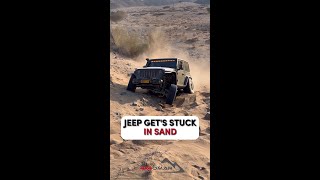 Do Jeeps Usually Get Stuck shorts [upl. by Ahsinaw]