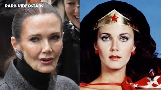 Lynda Carter  Wonder Woman   Paris Fashion Week 2 march 2024 show Hermès [upl. by Laynad]