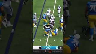 Chargers Rough up the Raiders in Week 1 chargers chargernation nfl shorts [upl. by Ailes323]