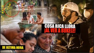 🔞DE ULTIMA HORA⚠️¡COSTA RICA CASI LLORA AL VER A BUKELE EN PLENA INUNDACION 😱¡RESCATANDOLOS😱 [upl. by Vaden766]