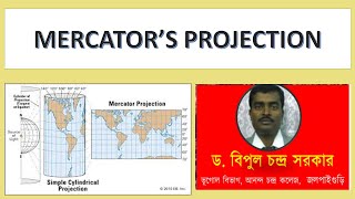 MERCATORS PROJECTION CALCULATION amp DRAWING [upl. by Malone]