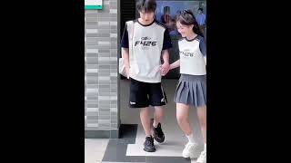 Boy friend and gril friend ngontinh thanhxuan Couple cute douyin bismillahfyp cute [upl. by Ialokin372]