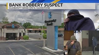 Springfield Police Search for Bank Robbery Suspect [upl. by Yliah291]