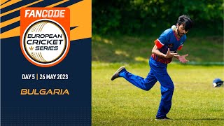 🔴 FanCode ECS Bulgaria 2023  Day 5  T10 Live Cricket  European Cricket [upl. by Gavrilla]