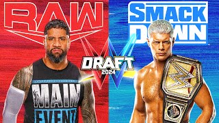 The WWE Draft Has A MAJOR Problem [upl. by Terrance]