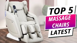 Top 5 Best Massage Chairs For 2024 [upl. by Nerhe]