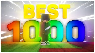 BEST 1000 STAR 🥱「 Ranked Bedwars Montage 」 [upl. by Bilow]