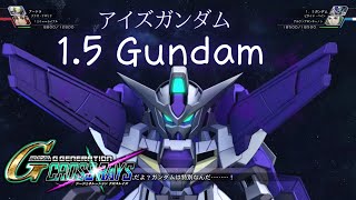 15 Gundam「15アイズガンダム」all ATACK  SD Gundam G Generation Cross Rays [upl. by Feingold]