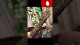 mehndi design shorts video [upl. by Rosalie304]