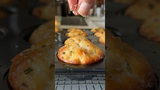 Rosemary Garlic Focaccia Muffins [upl. by Atiuqram]