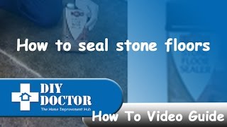 Sealing stone floors [upl. by Dinse]