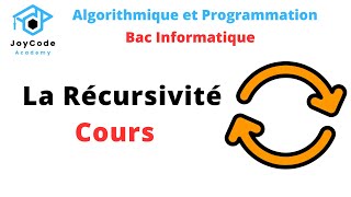 Bac informatique  La Récursivité  Cours Algorithmique et Programmation [upl. by Nasya]