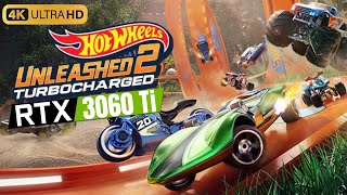 4K Hot Wheels Unleashed 2  RTX 3060 Ti  Ryzen 5 3600  Performance test [upl. by Oivlis737]