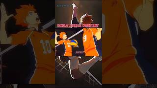 When hinata shocked everyone  haikyu bandass moment hinatashoyoedithaikyu [upl. by Aielam]