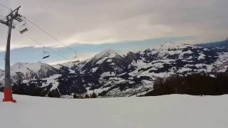 St Ulrich am Pillersee  Hochfilzen Piste 5 Abfahrt Panoramabahn [upl. by Hendricks19]