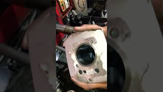 150 cc cylinder tite fitting lose polishshortsviral bikelover bikemodification [upl. by Kreg641]