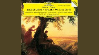 Brahms LiebesliederWalzer Op 52  Verses from quotPolydoraquot 2 Am Gesteine rauscht die Flut [upl. by Cosette]