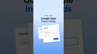 Input Animation HTML amp CSS [upl. by Ettenel123]